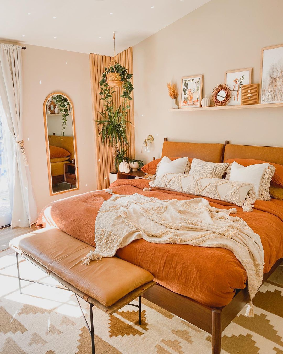 31 Biggest Orange Mattress room Ideas