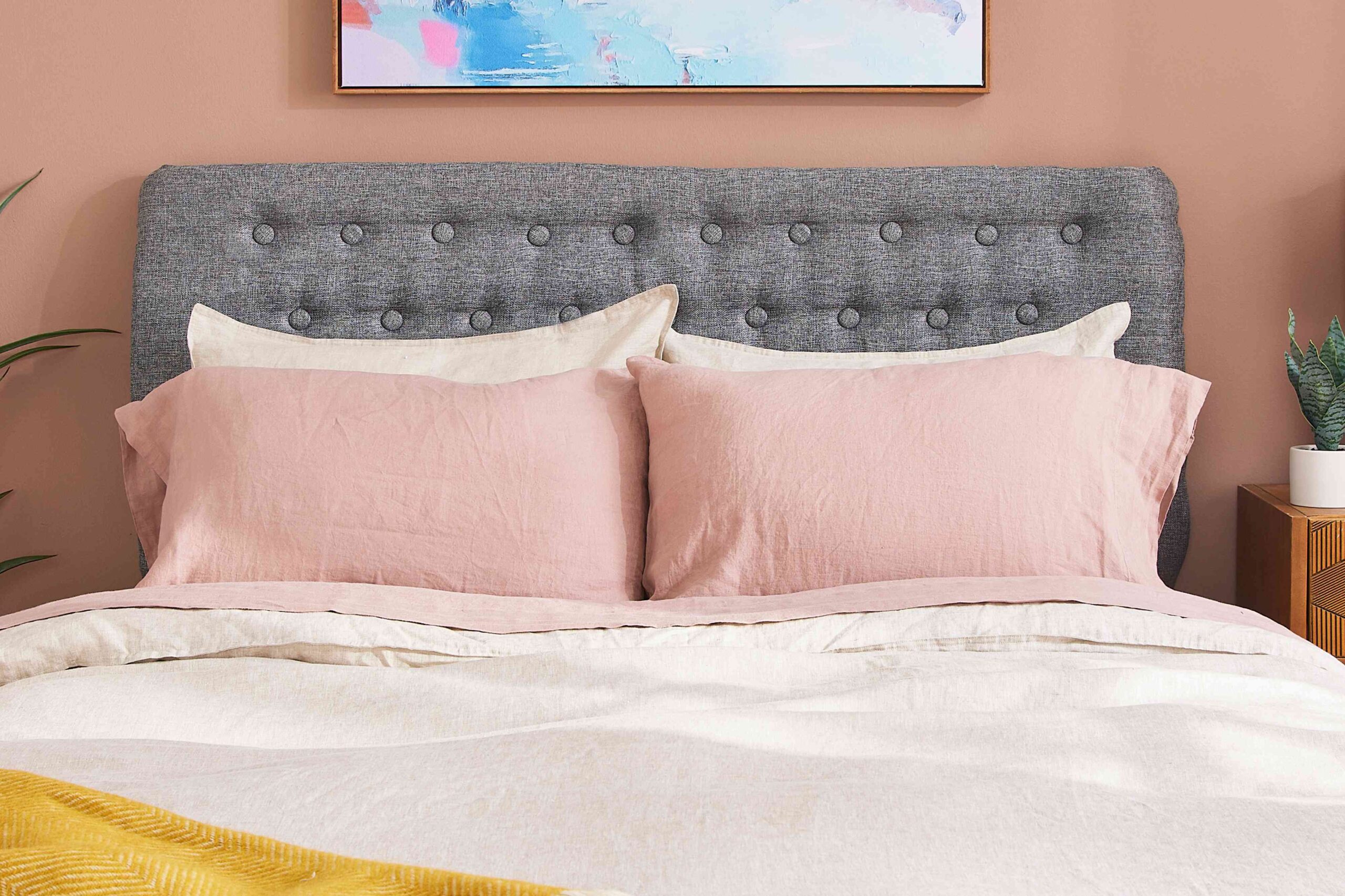 Learn the way to Make a DIY Tufted Headboard in Solely a Few Hours